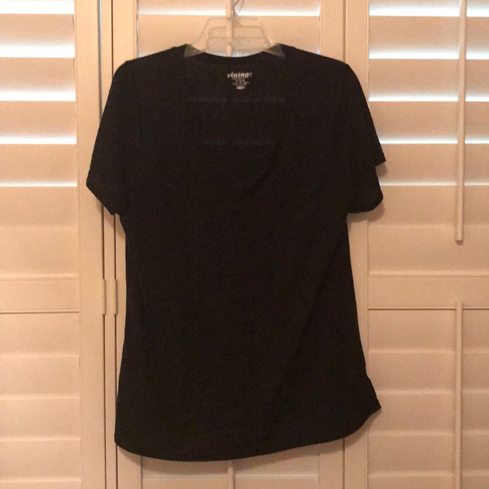 Old Navy Black V neck T-shirt